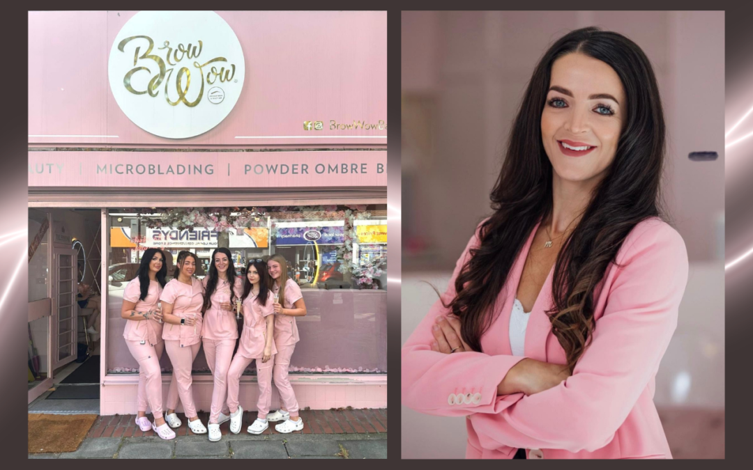 From professional dancer to beauty business founder: how Megan built Brow Wow in Gateshead